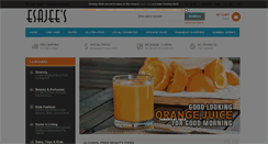 Desktop Screenshot of esajee.com